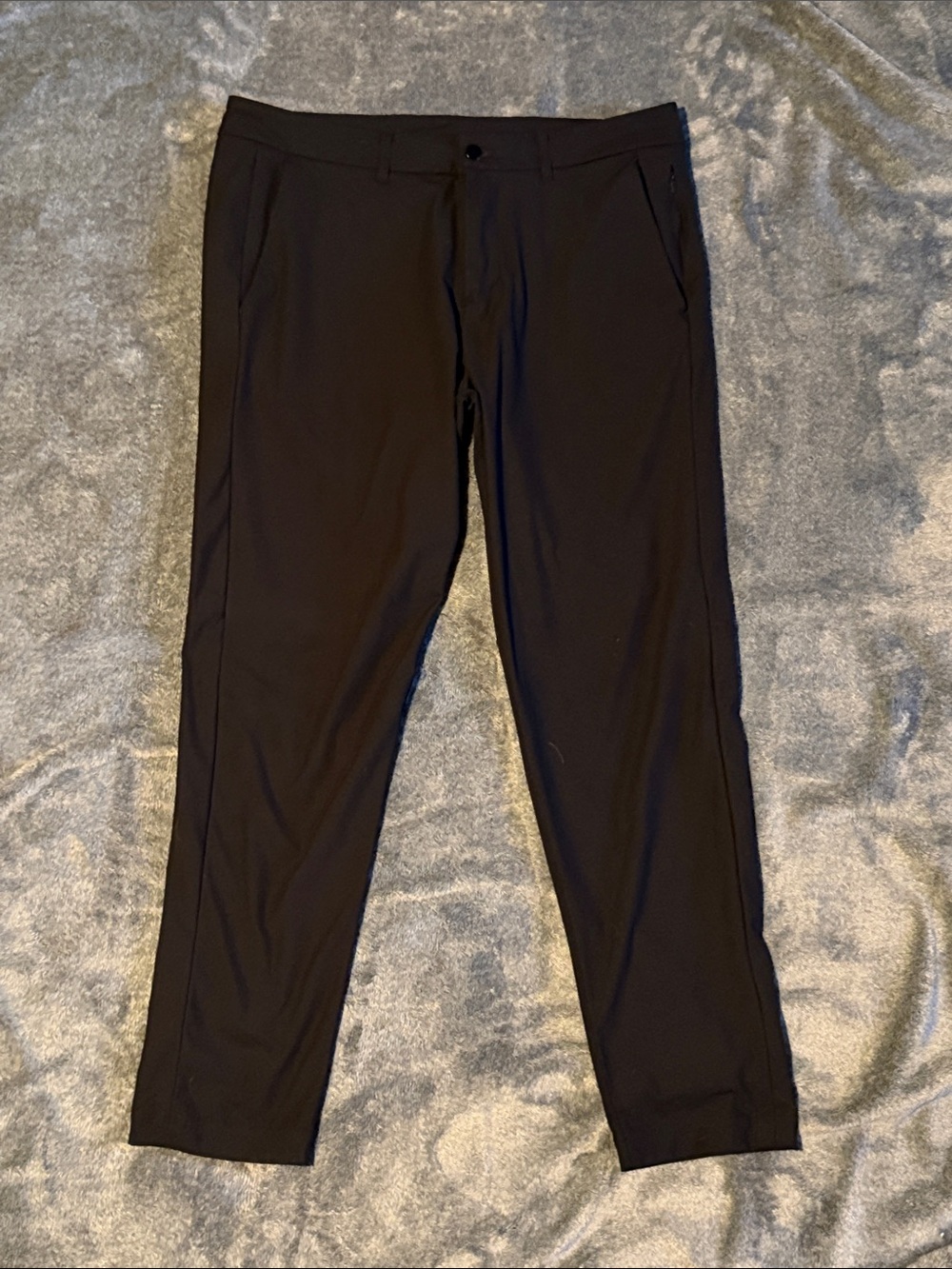 lululemon athletica Men's Black Slim Dress Pants